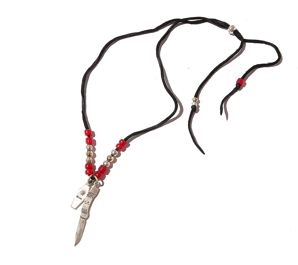 KNIFE FEATHER NECKLACE