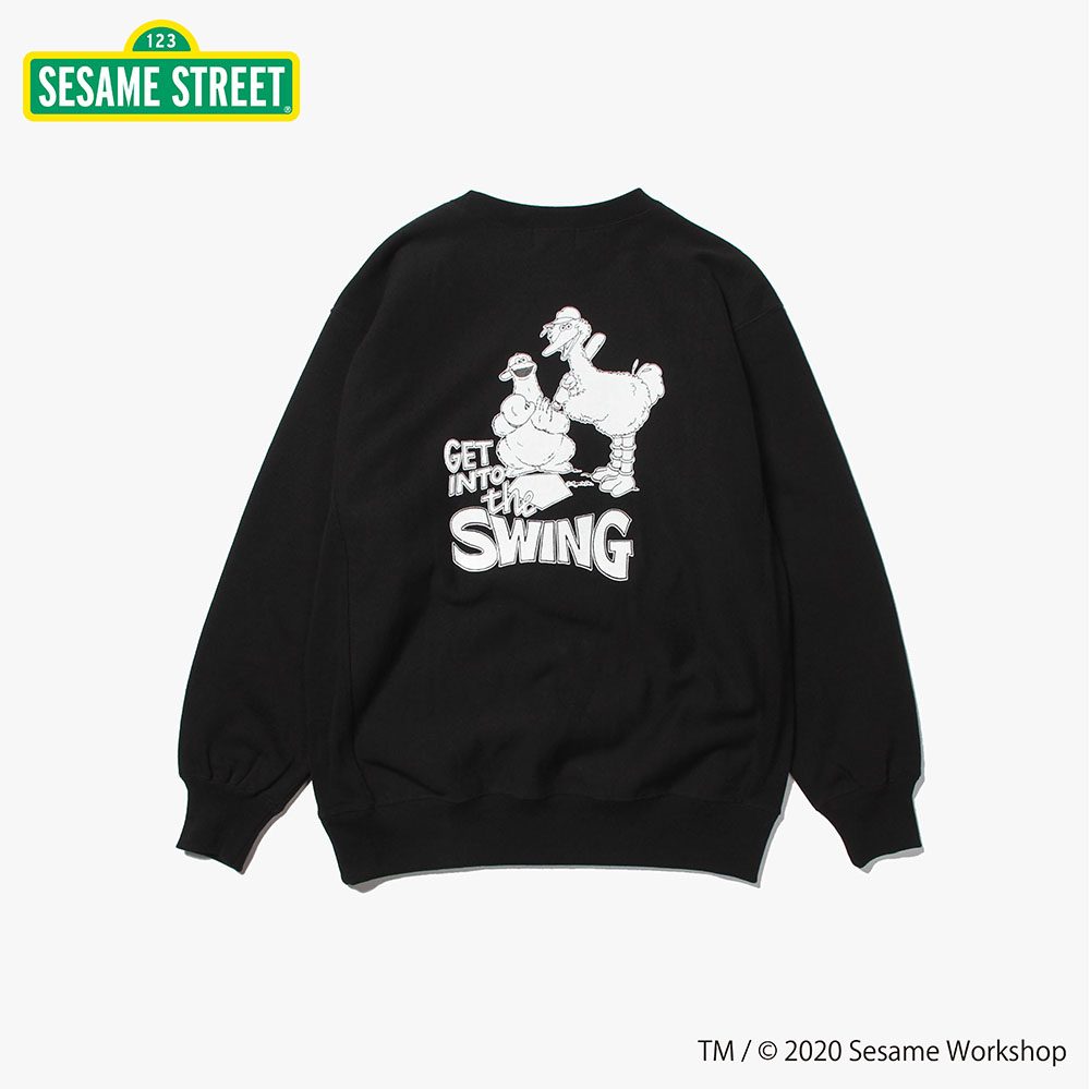 CUTRATE — SESAME STREET CREW SWEAT