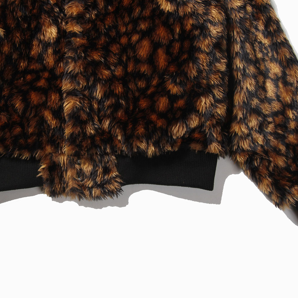 CUTRATE — LEOPARD BOA JACKET