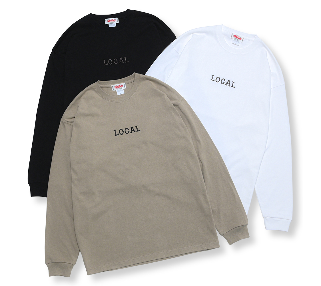CLASSIC LOCAL LOGO EMBROIDERY L/S TEE