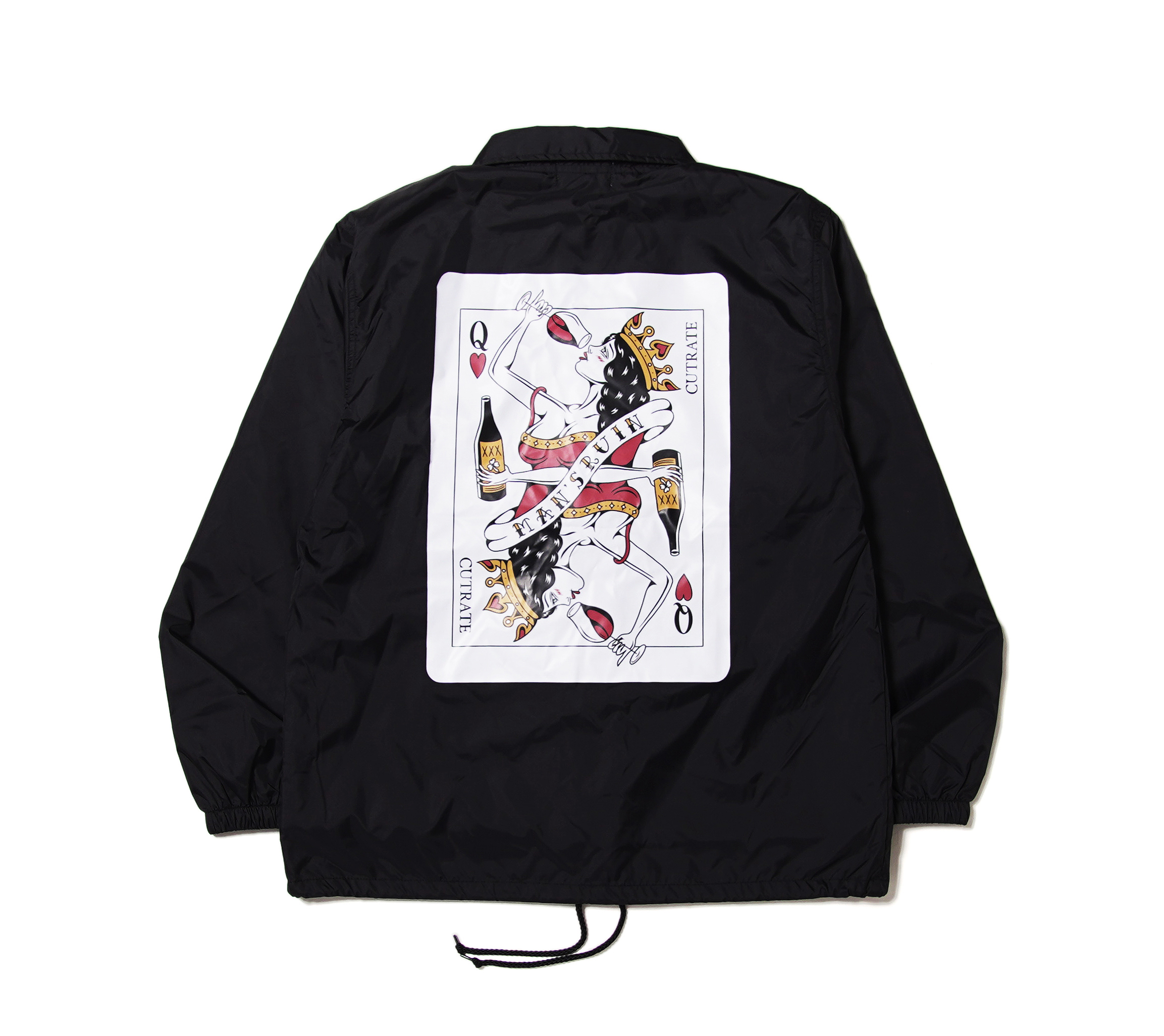 QUEEN NYLON COACH JACKET
